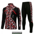 AC Milan Chaqueta Red Blcak III + Pantalon Black 2021/2022