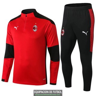 AC Milan Sudadera De Entrenamiento Red + Pantalon 2020/2021