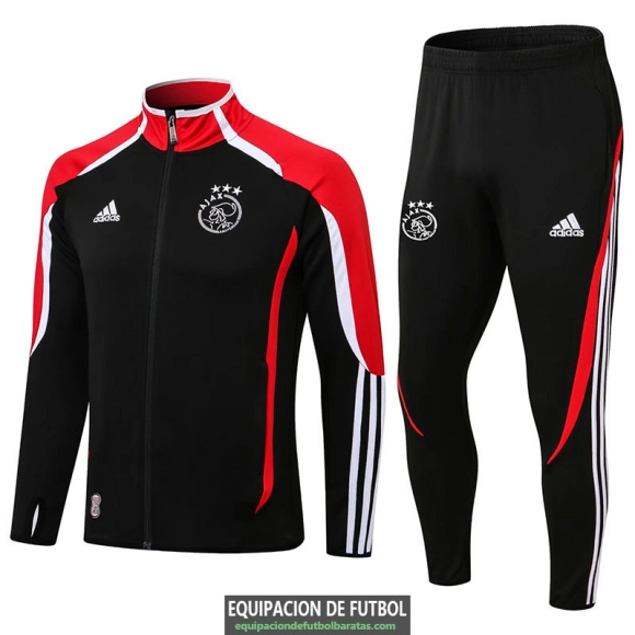 Ajax Chaqueta Black I + Pantalon Black I 2022/2023