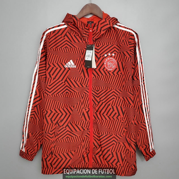 Ajax Chaqueta Rompevientos Red Stripes 2021/2022