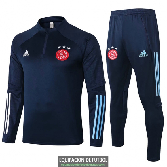 Ajax Sudadera De Entrenamiento Burgundy + Pantalon 2020-2021