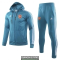 Arsenal Chaqueta Capucha Blue + Pantalon 2019-2020