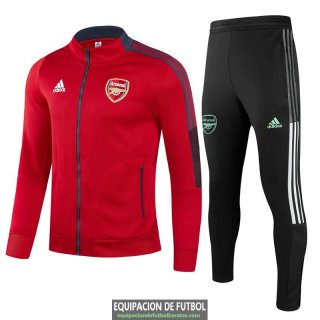 Arsenal Chaqueta Red + Pantalon Black 2021/2022