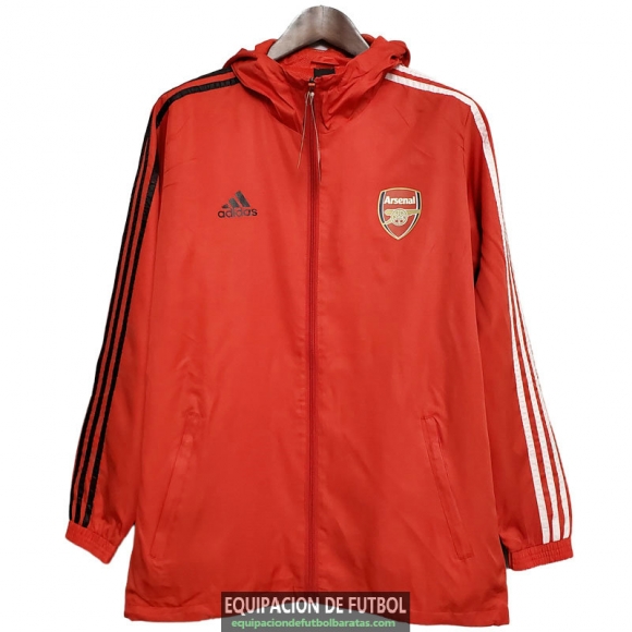 Arsenal Chaqueta Rompevientos Red Black 2020-2021