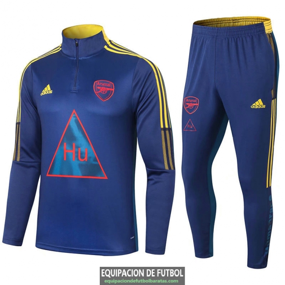 Arsenal x Humanrace Sudadera De Entrenamiento Blue+ Pantalon 2020/2021