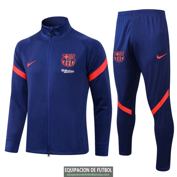 Barcelona Chaqueta Sharp Blue + Pantalon 2021/2022