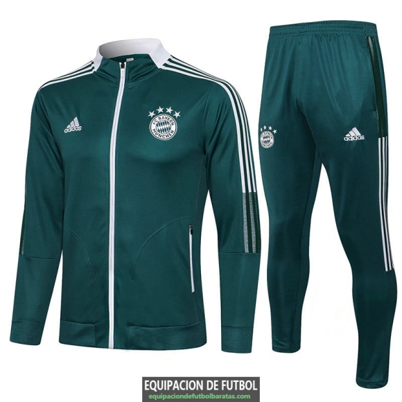 Bayern Munich Chaqueta Green III + Pantalon Green 2021/2022