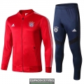 Bayern Munich Chaqueta Red + Pantalon 2019-2020