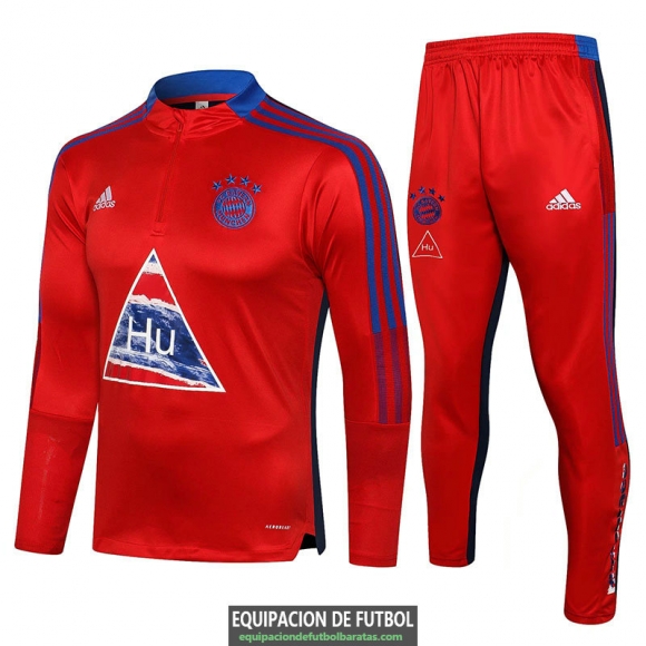 Bayern Munich x Human Race Sudadera De Entrenamiento Red + Pantalon 2021/2022