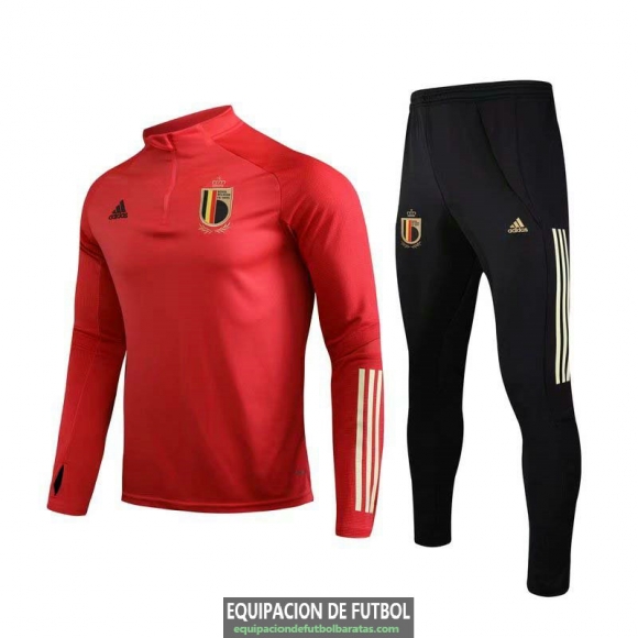 Belgica Sudadera De Entrenamiento Red + Pantalon 2020-2021