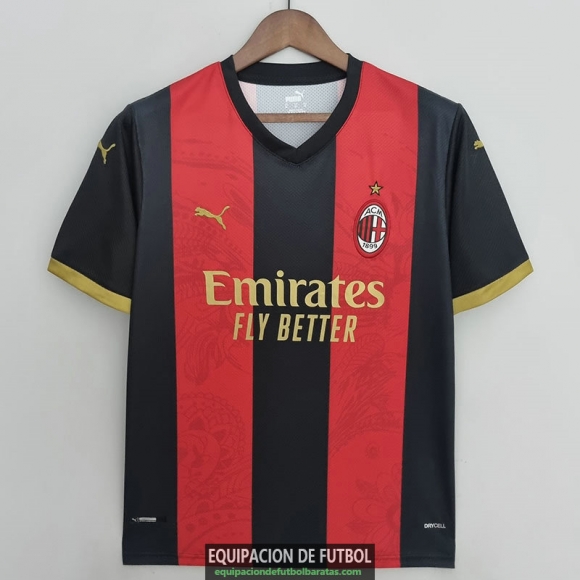 Camiseta AC Milan Special Edition Black Red I 2022/2023