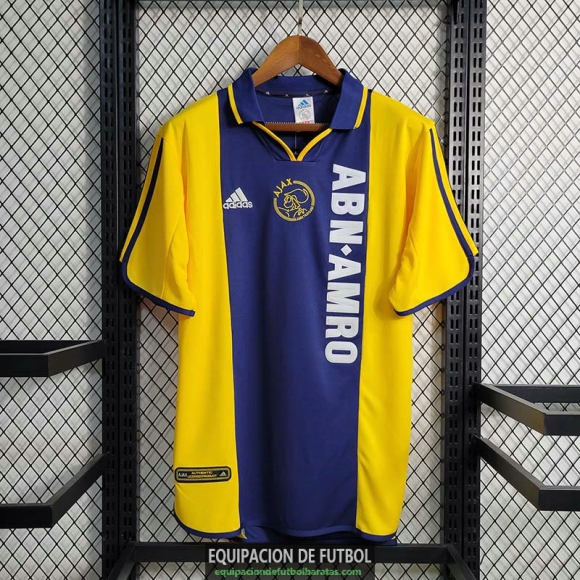 Camiseta Ajax Retro Segunda Equipacion 2000 2001