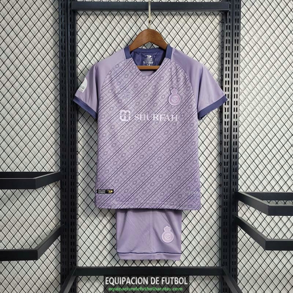 Camiseta Al Nassr FC Ninos Tercera Equipacion 2022/2023