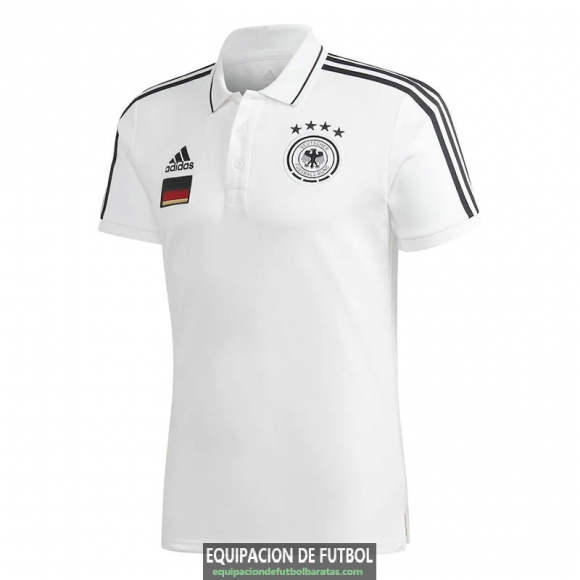 Camiseta Alemania Polo White 2020/2021