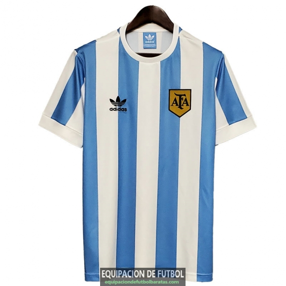 Camiseta Argentina Retro Primera Equipacion 1978 1979