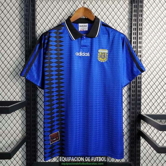 Camiseta Argentina Retro Segunda Equipacion 1994 1995