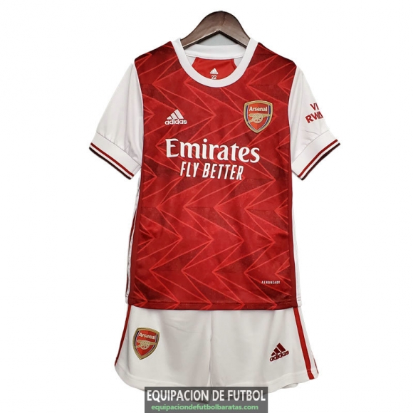 Camiseta Arsenal Ninos Primera Equipacion 2020-2021