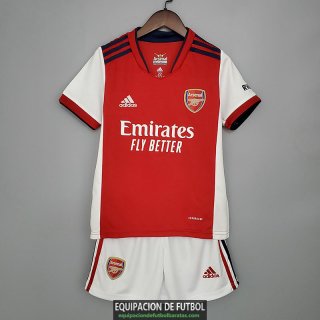 Camiseta Arsenal Ninos Primera Equipacion 2021/2022