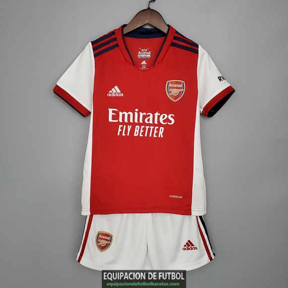 Camiseta Arsenal Ninos Primera Equipacion 2021/2022