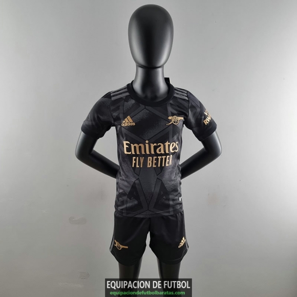 Camiseta Arsenal Ninos Segunda Equipacion 2022/2023