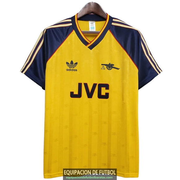 Camiseta Arsenal Retro Segunda Equipacion 1988 1989