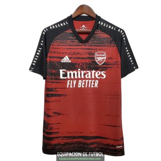 Camiseta Arsenal Training Red 2020-2021