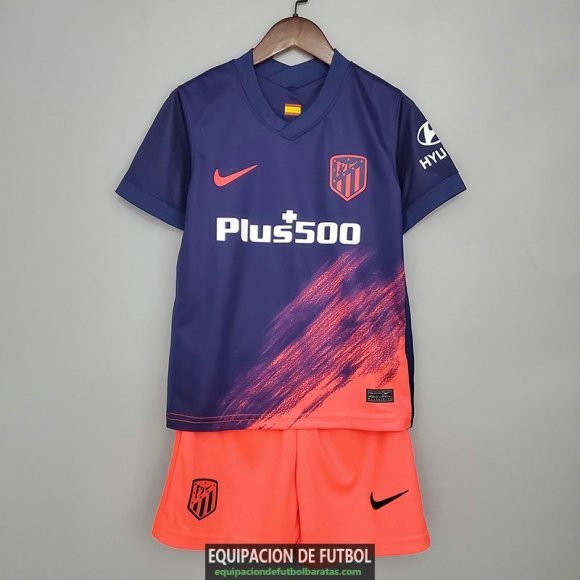 Camiseta Atletico De Madrid Ninos Segunda Equipacion 2021/2022