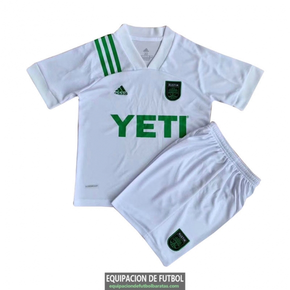 Camiseta Austin FC Ninos Segunda Equipacion 2021/2022