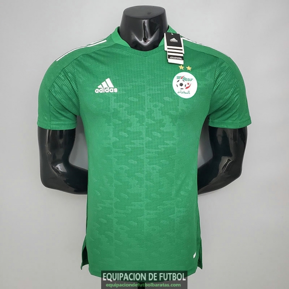 Camiseta Authentic Algeria Green 2020/2021