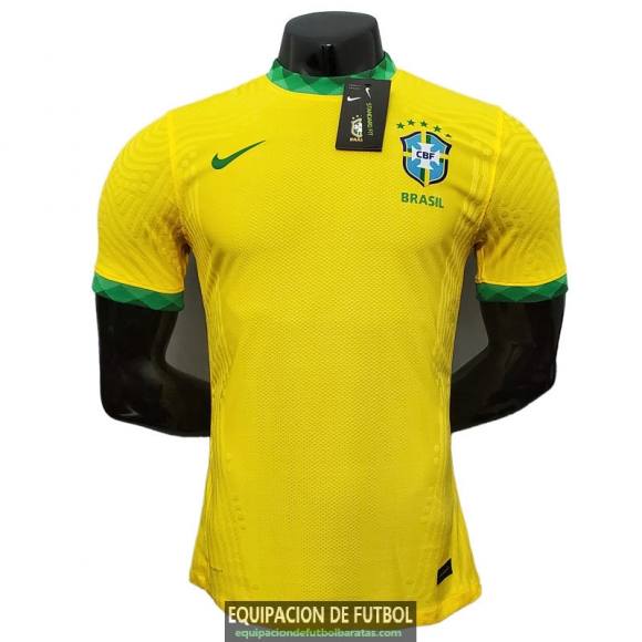 Camiseta Authentic Brasil Primera Equipacion 2020-2021