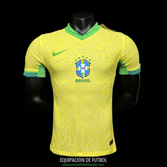 Camiseta Authentic Brasil Primera Equipacion 2024/2025