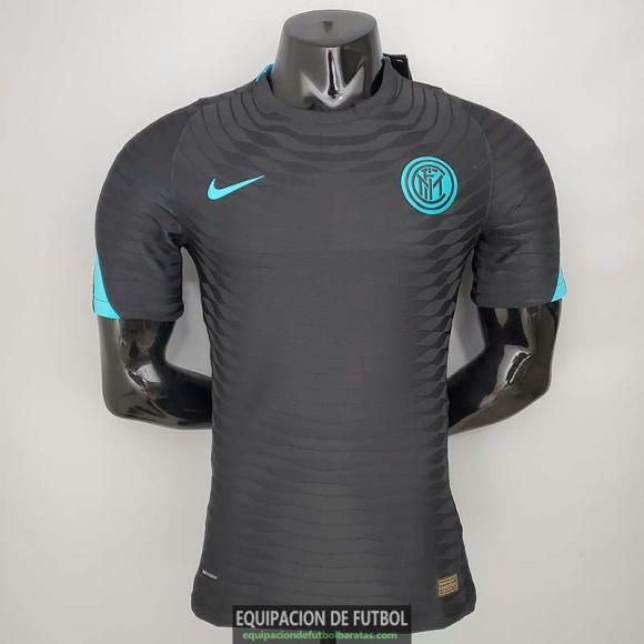 Camiseta Authentic Inter Milan Training Black 2021/2022