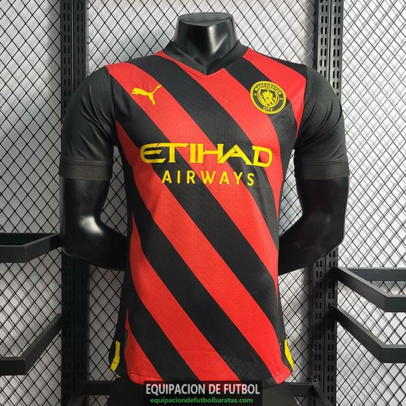 Camiseta Authentic Manchester City Segunda Equipacion 2022/2023