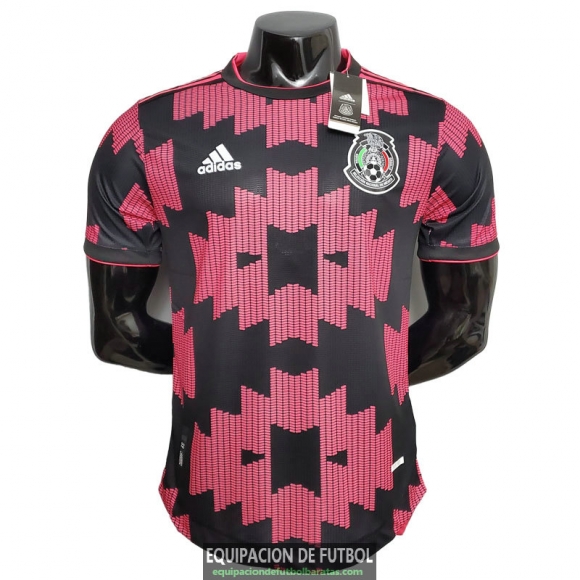 Camiseta Authentic Mexico Pink 2020-2021