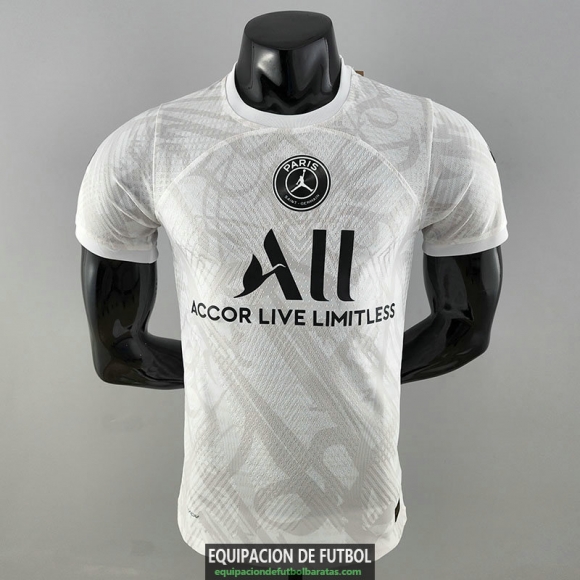 Camiseta Authentic PSG Pre Game White 2022/2023