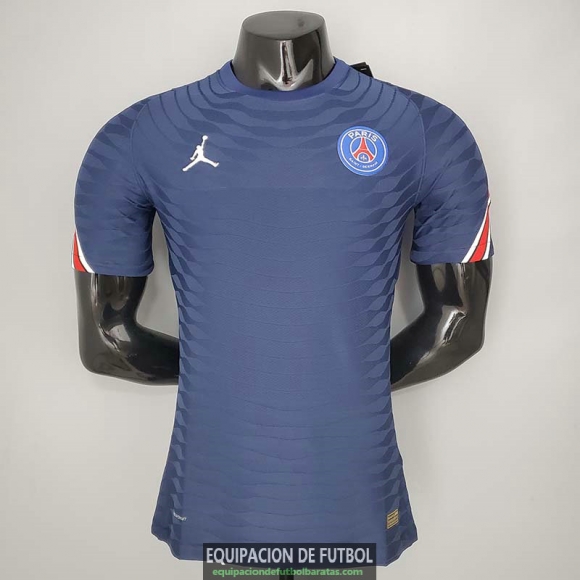 Camiseta Authentic PSG x Jordan Training Royal Blue 2021/2022