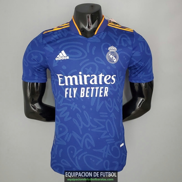 Camiseta Authentic Real Madrid Segunda Equipacion 2021/2022