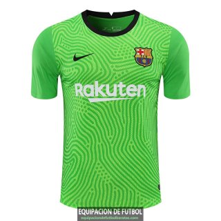 Camiseta Barcelona Portero Green 2020/2021