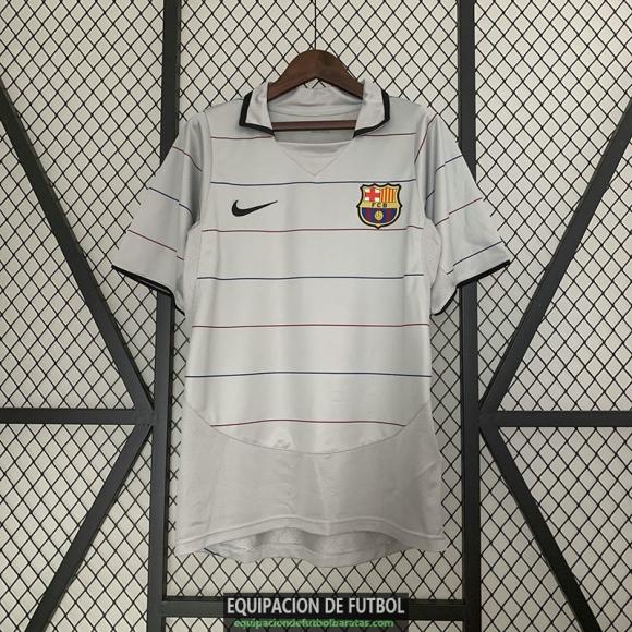 Camiseta Barcelona Retro Segunda Equipacion 2003/2004