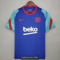 Camiseta Barcelona Training Blue Red Green 2021/2022