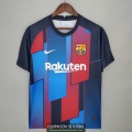 Camiseta Barcelona Training Blue Red II 2021/2022