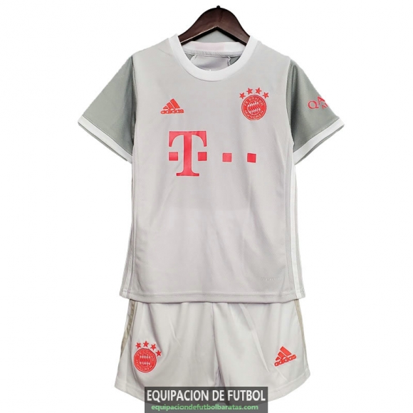 Camiseta Bayern Munich Ninos Segunda Equipacion 2020-2021