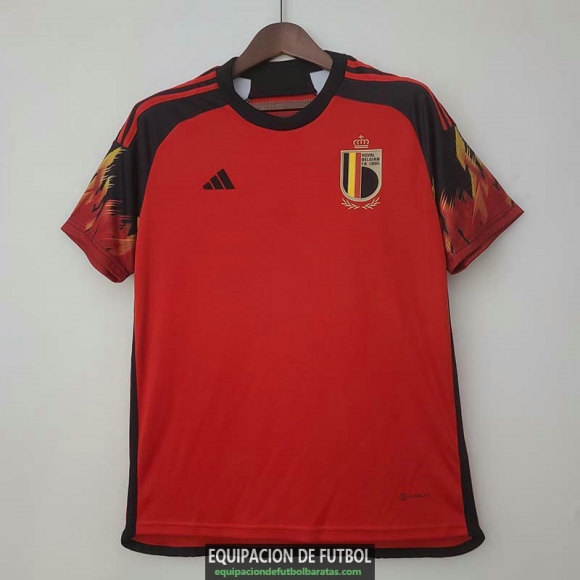 Camiseta Belgica Primera Equipacion 2022/2023