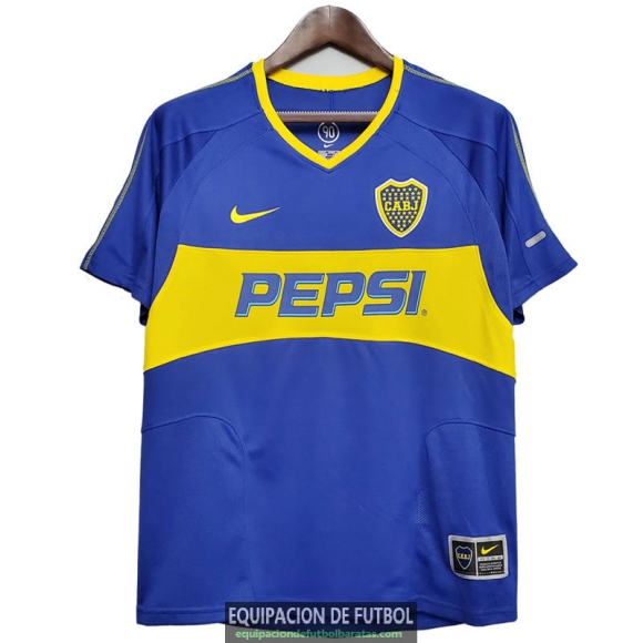 Camiseta Boca Juniors Retro Primera Equipacion 2003/2004