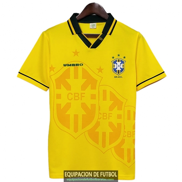 Camiseta Brasil Retro Primera Equipacion 1993 1994