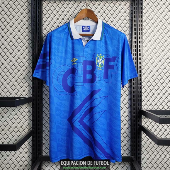 Camiseta Brasil Retro Segunda Equipacion 1992/1993