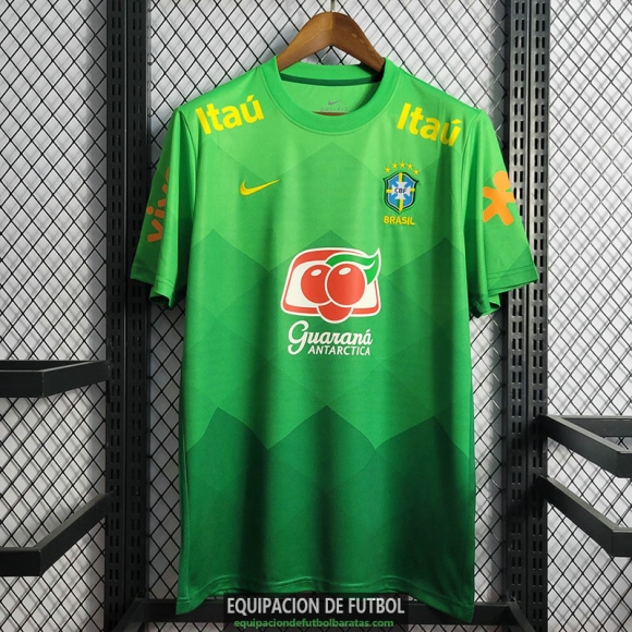 Camiseta Brasil Training Green II 2022/2023