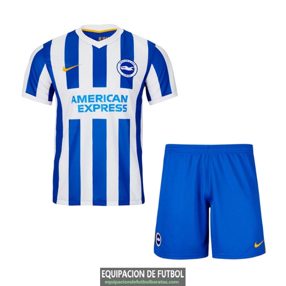 Camiseta Brighton Ninos Primera Equipacion 2021/2022