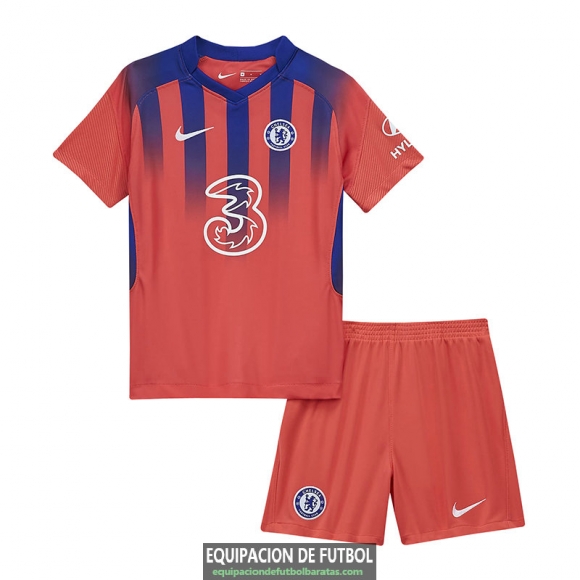 Camiseta Chelsea Ninos Tercera Equipacion 2020-2021