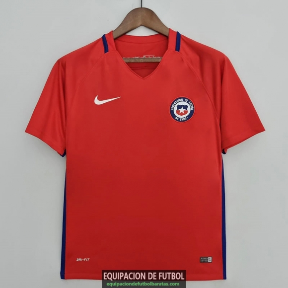 Camiseta Chile Retro Primera Equipacion 2016/2017